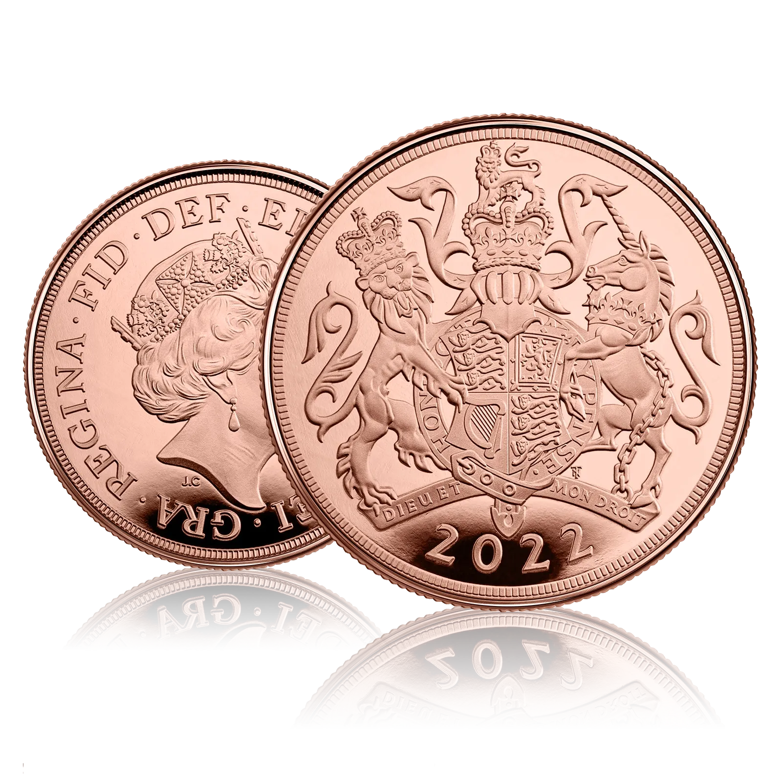 Gold Sovereign Queen Elizabeth ll Platinum Jubilee (2022) 4